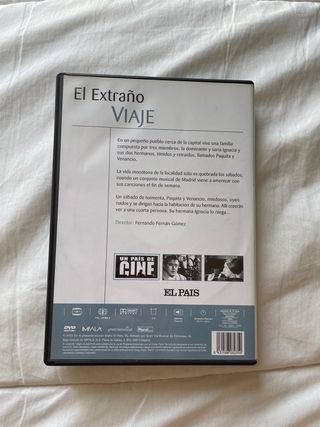 DVD El extraño viaje - Drama Español