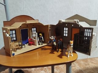 Comisaría y Banco Playmobil Oeste