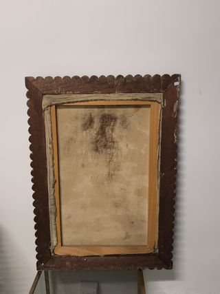 Óleo antiguo Inmaculada Concepción