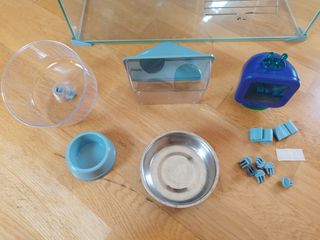 Jaula hamster Zolux azul