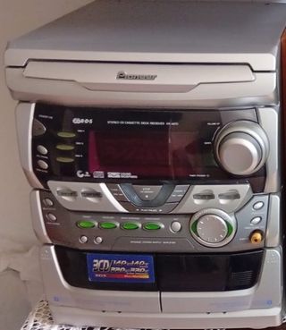 Minicadena Pioneer - Gris Plata