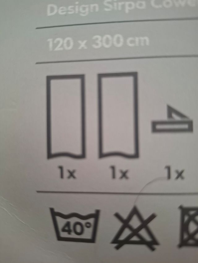 2 Tende per bambini a fiori semitrasparenti