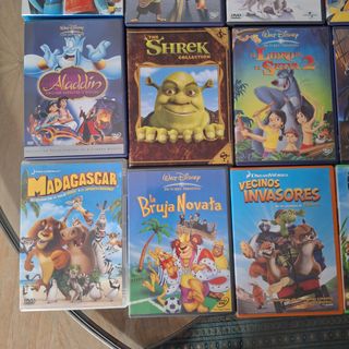 Películas infantiles DVD - ¡Varias!