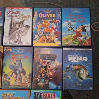 Películas infantiles DVD - ¡Varias!