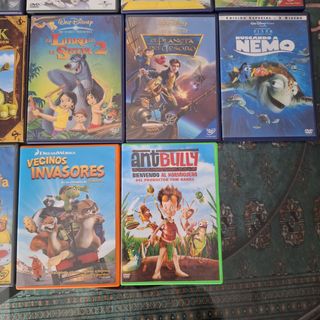 Películas infantiles DVD - ¡Varias!