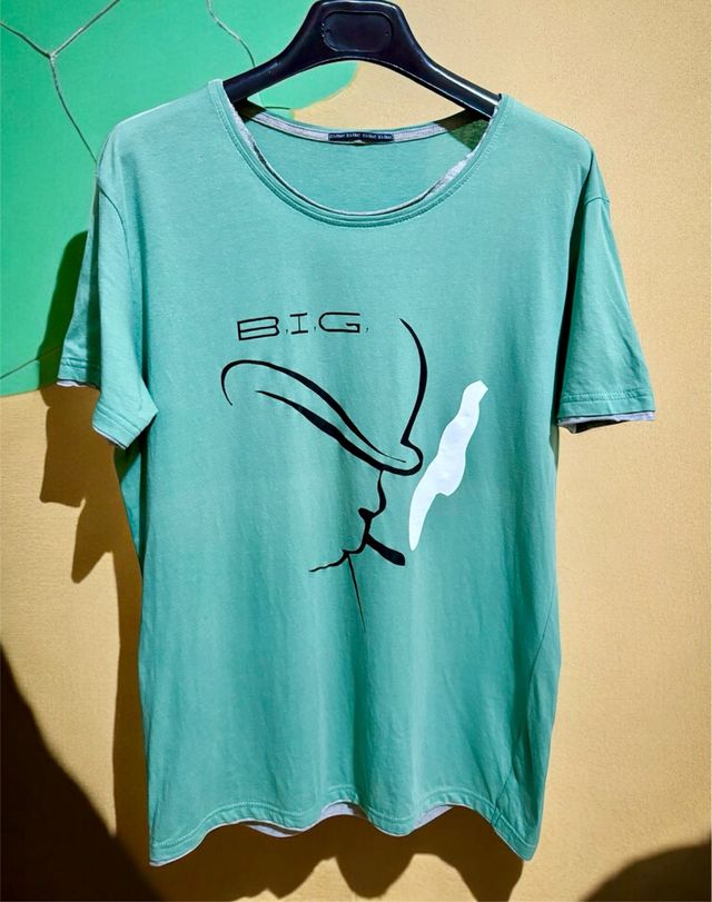 T-shirt Notorious B.I.G. Verde