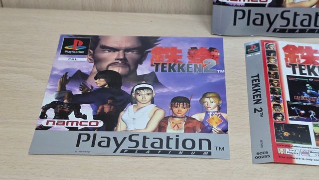 Tekken 2 PS1 - Namco SOLO MANUALE E GUIDA