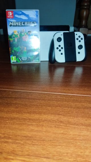 Nintendo Switch OLED + Minecraft