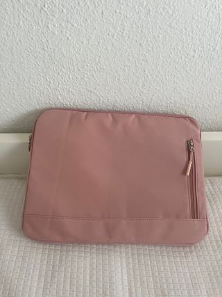 Funda portátil 13.3" rosa nueva