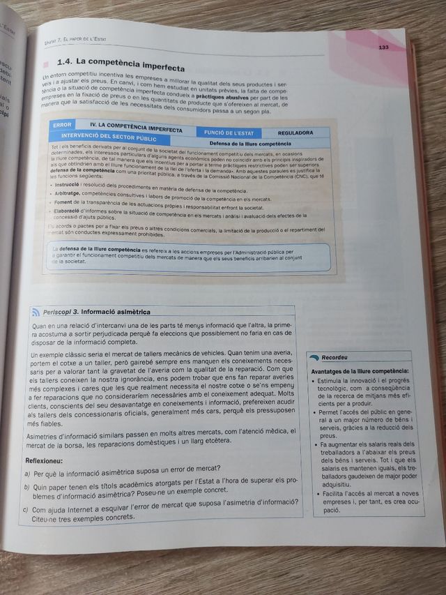 Economia 1r Batxillerat