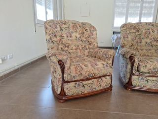 Sofá 3 plazas + 2 sillones clásico