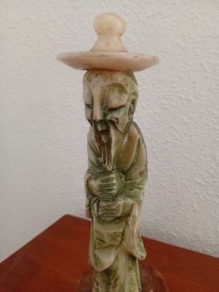 Figura anciano chino vintage