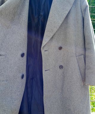 Abrigo Zara gris