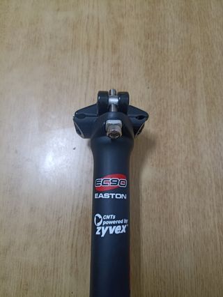 Tija nueva carbono eston recta carbono liso mate