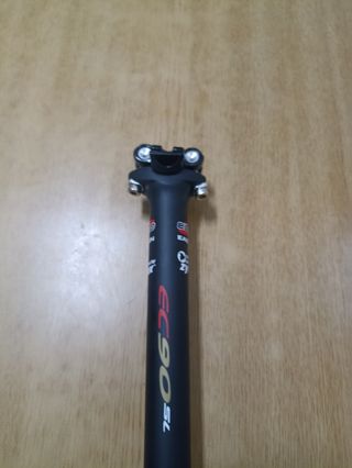 Tija nueva carbono eston recta carbono liso mate