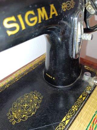 Máquina coser Sigma A - Antigua