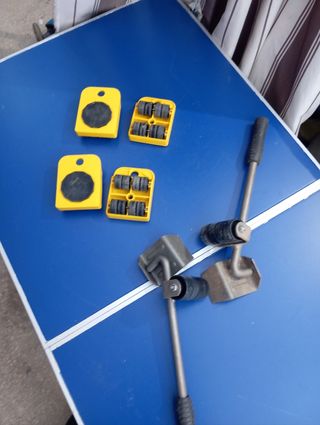 Kit spostamento mobili 4x pattini + 2x leve