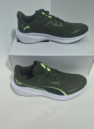 Zapatillas Puma Hombre Verde Oliva