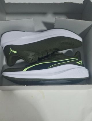 Zapatillas Puma Hombre Verde Oliva