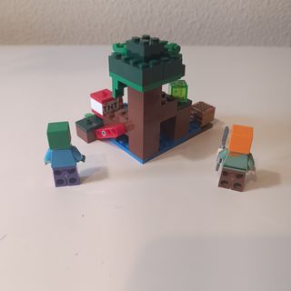 LEGO Minecraft 21240 L'avventura nella palude