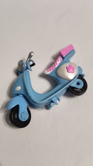 Scooter Polly Pocket Azul y Rosa