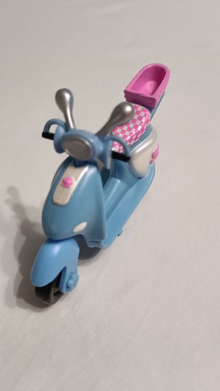 Scooter Polly Pocket Azul y Rosa