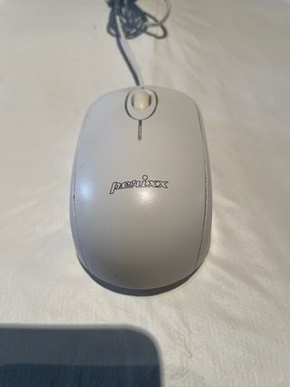 Teclado y ratón Perixx blancos