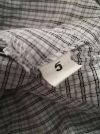 Camicia Ragno Grigio-Bianco