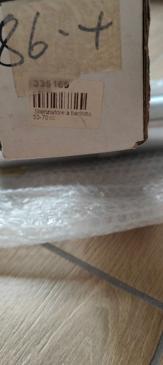 Scarico KS 50-70cc Maxi Aeromodelli