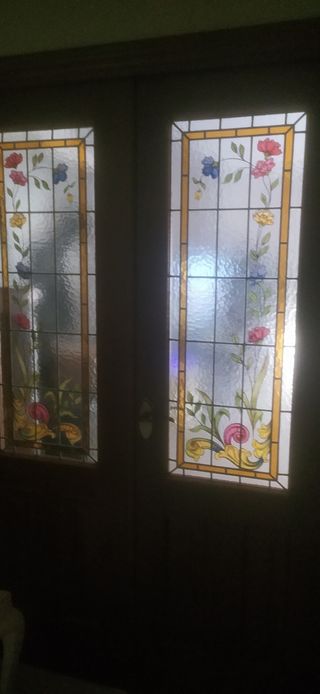 Vidriera artesanal: 2 cristales