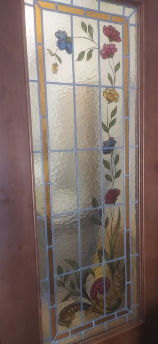 Vidriera artesanal: 2 cristales