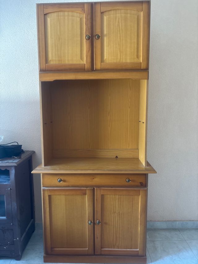 Mueble madera - Armario con cajón