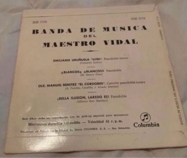 Vinilo Maestro Vidal - Flamenco
