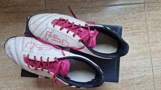 adidas f50 rosas y blancas