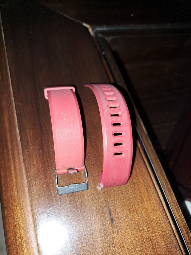 Correa reloj silicona roja