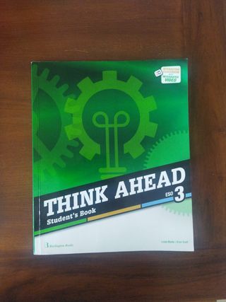 Libro texto inglés.Think Ahead 3ºESO