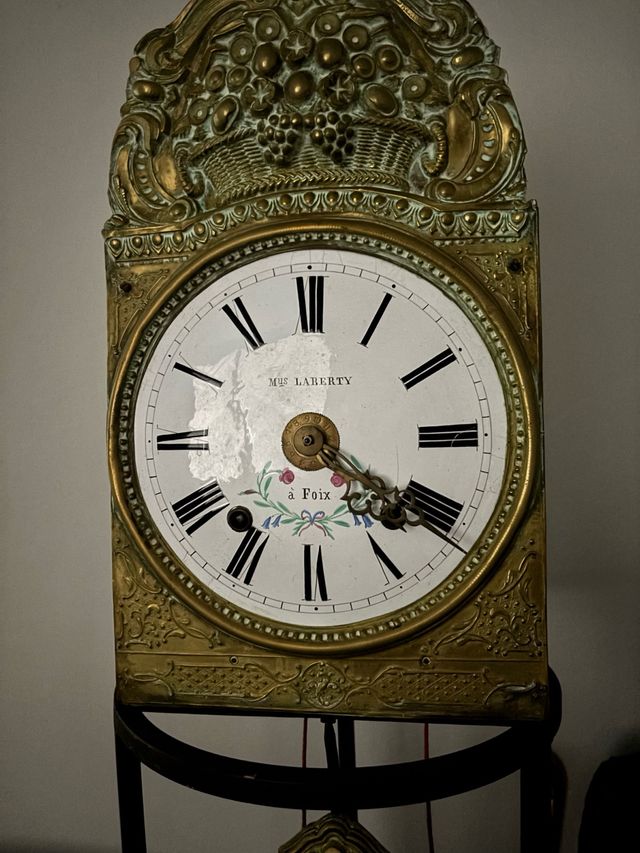 Reloj antiguo morez de pared