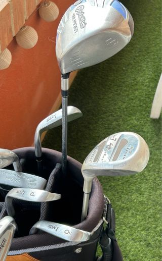 Juego palos golf + bolsa 