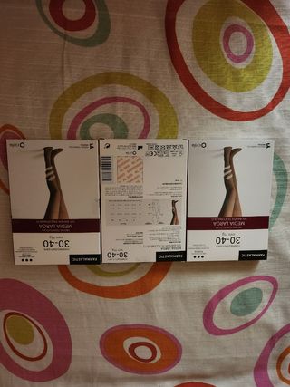 Medias Farmaelastic Beige 30-40 (3 uds)