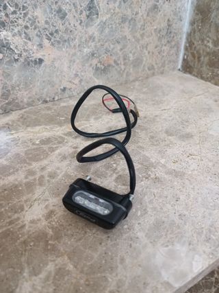 Luz matricula moto Puig led 