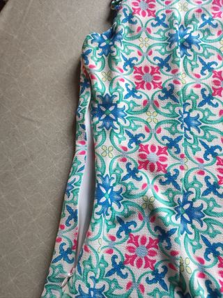 Vestido verano estampado flores - Talla 46