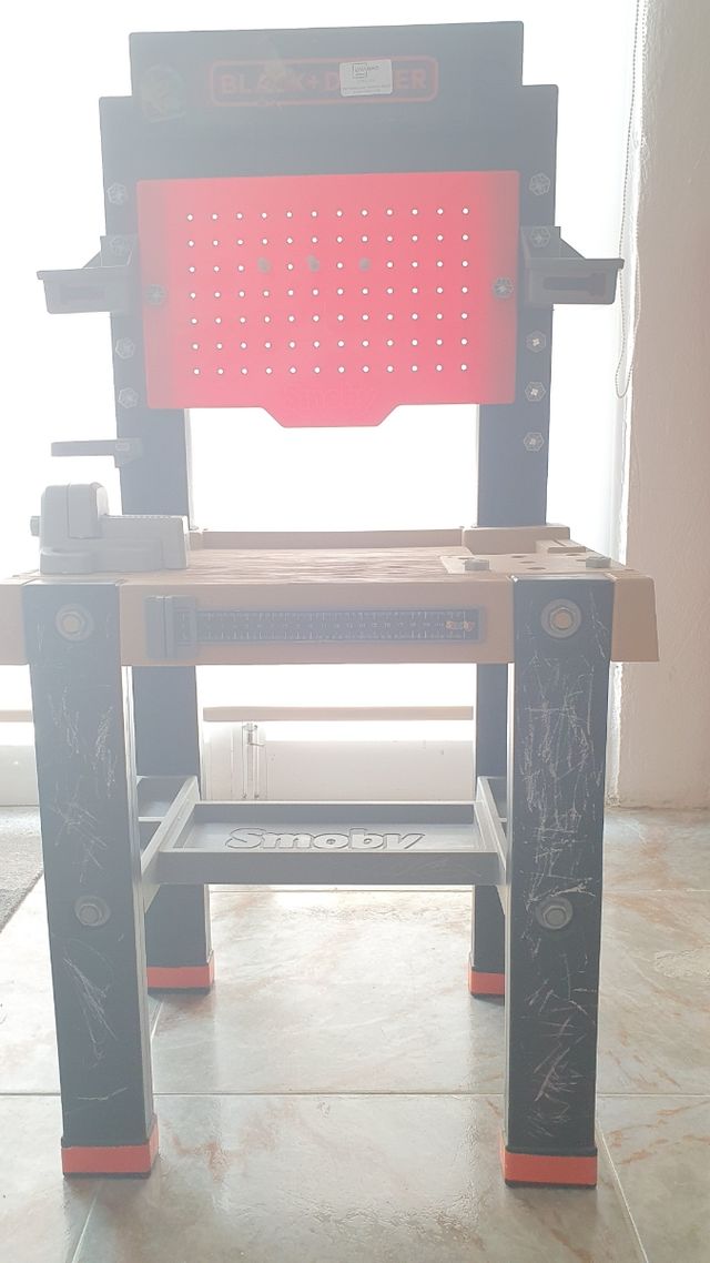 Mesa de taller Smoby Black+Decker