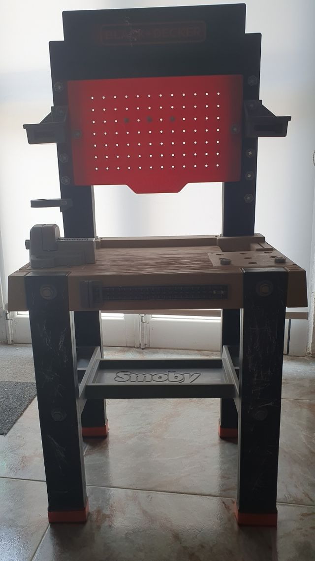 Mesa de taller Smoby Black+Decker