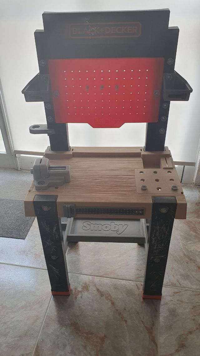 Mesa de taller Smoby Black+Decker