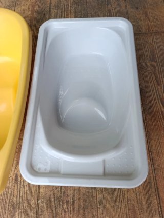 bañeras bebé de plástico rígido