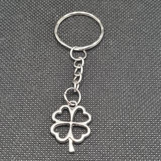 Portachiavi quadrifoglio: portafortuna idea regalo
