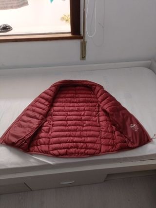 Chaleco acolchado rojo hombre