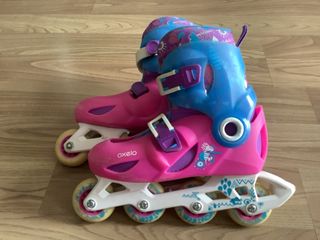 Patines Oxelo talla ajustable + casco regalo