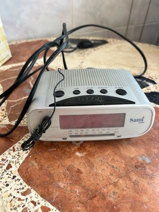 Radio Reloj Sami - Gris
