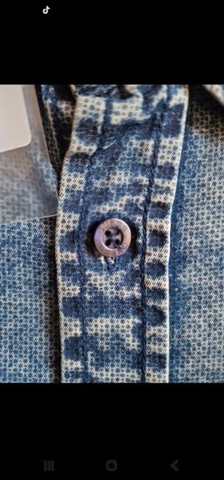 Camisa vaquera Guess azul - Talla S